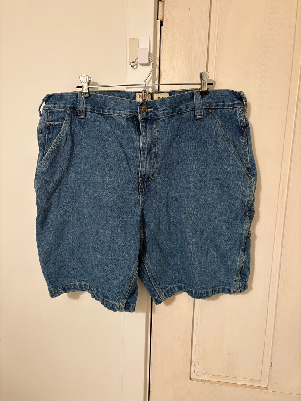 RedHead Men's Light Blue Denim Jean Shorts